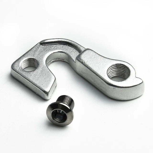 SCHALTWERK MECH HANGER+Tail Hook  MTB Fahrrad Legierung F??r GT Zaskar Silver