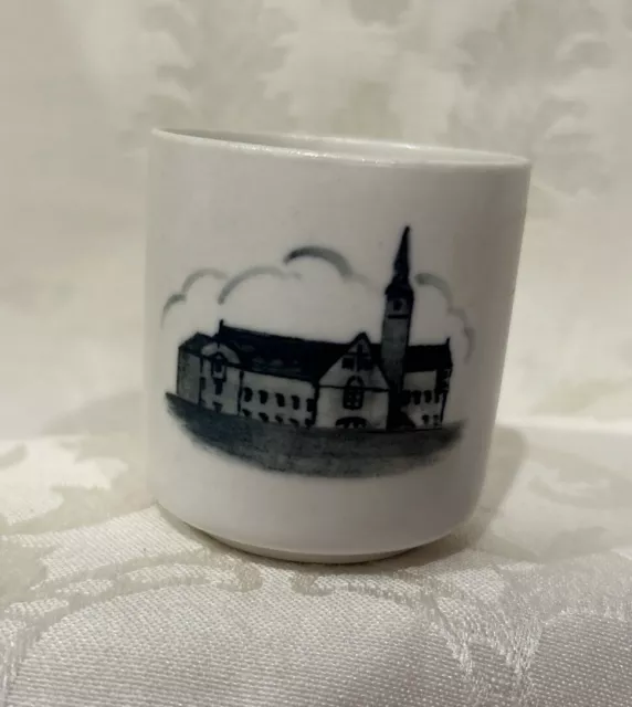 Arabia Finland Toothpick Holder - Signed Helsinki Helsingfors - Cathedral