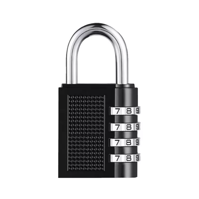 New 4 Digit Combination Padlock For School Gym Locker Weatherproof Anti-rust