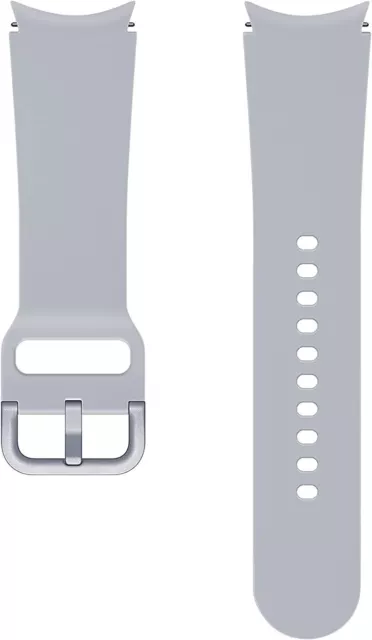 Samsung Galaxy Watch 4/5/5 Pro Sport Band 20mm S/M Silver - ET-SFR86SSEGEU
