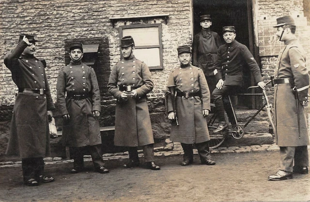 Cpa 59 Lille Military Photo Card Located At The House Of Savoie