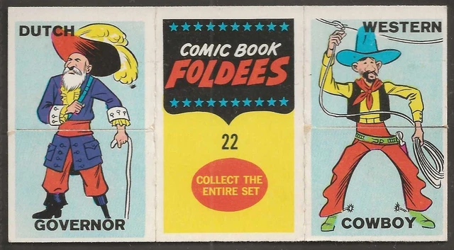A&BC-COMIC BOOK FOLDEES (Uk Issue 1968)-#22- Quality Card!! £9.99 ...