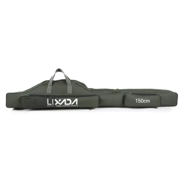 LIXADA 170CM Fishing Bag Portable Folding Fishing Rod Reel Bag