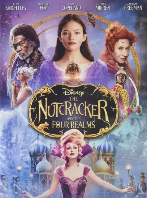 THE NUTCRACKER AND THE FOUR REALMS (DVD) Mackenzie Foy Tom Sweet (US IMPORT)