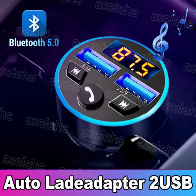 Auto Ladegerät USB Typ C USB-C QC 3,0 Smart Ladeadapter KFZ Zigarettenanzünder