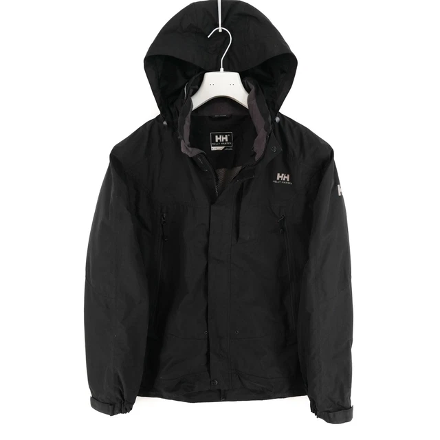 Helly Hansen Nero con Cappuccio Helly Tech Cappotto Giacca TAGLIA S