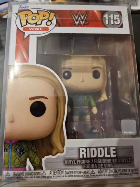 Funko Pop! Nr.115 WWE: Matt Riddle - Vinyl-Sammelfigur NEU-OVP