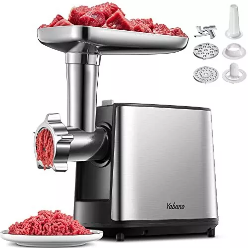 Electric Meat Grinder Heavy Duty Meat Mincer Sausage Stuffer Maker Food Grind...