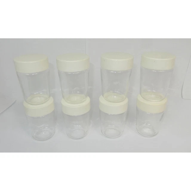 Yaourtière Rosenstein & Söhne 20W – 7 Pots 190 Ml Avec Minuteur, Yaourt Maison Sain Sans Additifs, Facile à Utiliser, Pots Au Lave-Vaisselle