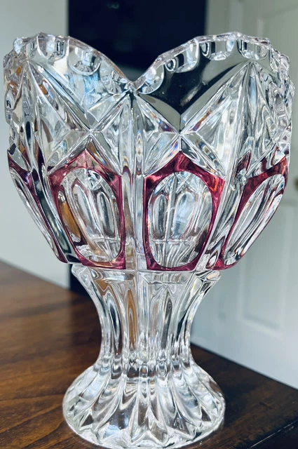 花瓶　ドイツ　hamburg　Echt Bleikristall 花瓶 ドイツ hamburg Echt Bleikristall 工芸品
