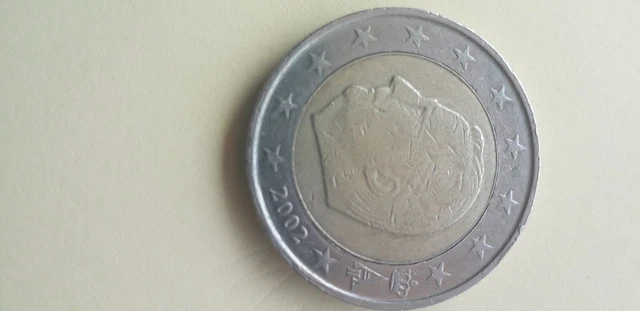Piece 2 Euros Belge 2002 Valeur