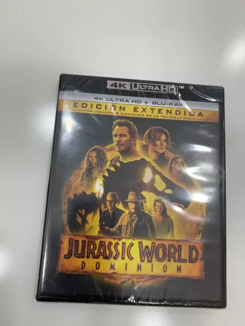 Jurassic World Dominion 4K Ultra HD + Blu-Ray Scellé Neuf