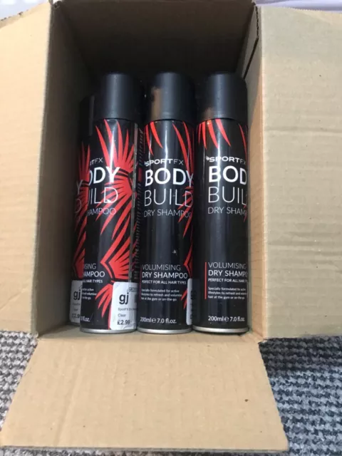 8x champú seco Sport FX 200 ml
