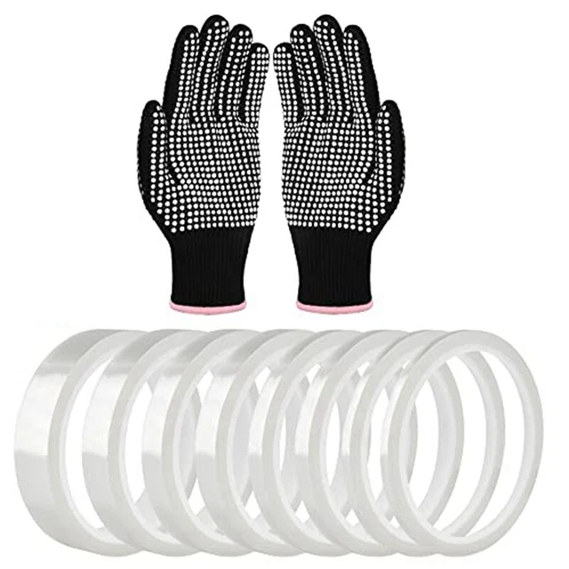 8 Rollen Heizung Band für Sublimation mit WiderstandsfäHigen Handschuhen Tr5283