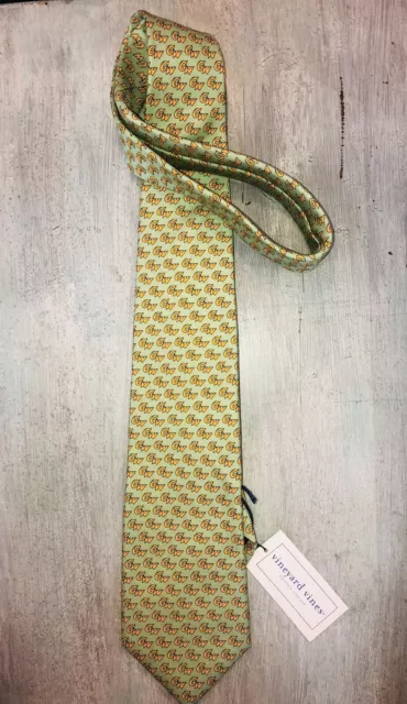 New Vineyard Vines - GW - George Washington University Silk Tie - Hard To Find!