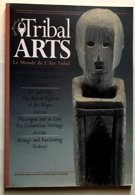Tribal Arts Magazine Spring 1998 - Bul-ul Figures - Pre-Columbian Art - Nyikaryi