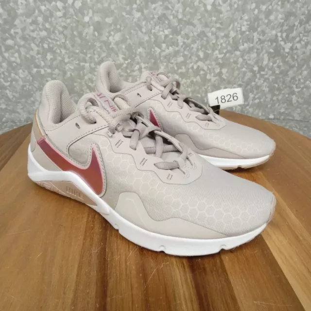 Nike Legend Essential 2 Sneaker Womens 6.5 Pink Running Shoe CQ9545-003