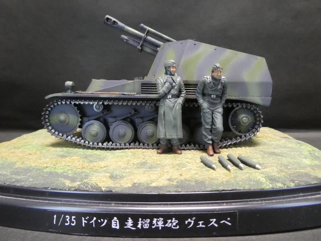 CHAR TAMIYA GSDF Type 61 japonais construit et peint à l'échelle 1/35