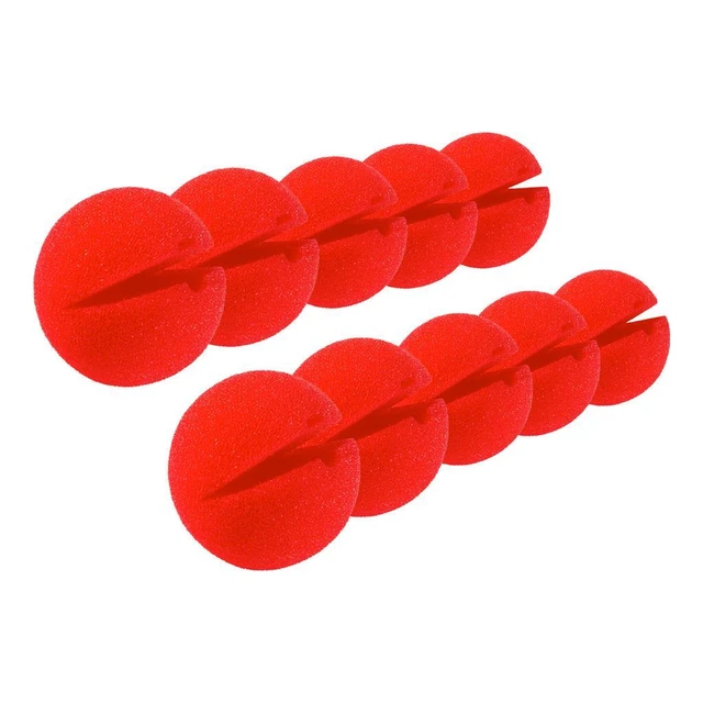Nose Clown Red Sponge Pack of 12 main image 0