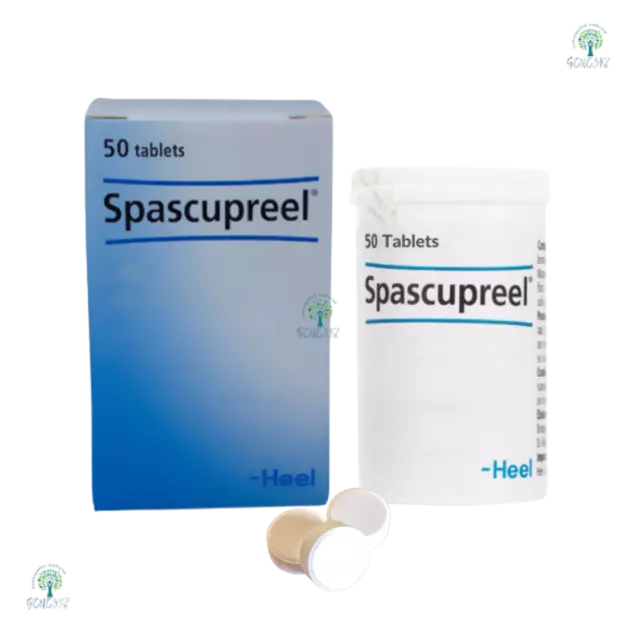 Spascupreel Heel  50 Tablets Homeopathy Muscle Cramps 1/3/5/10 PACK