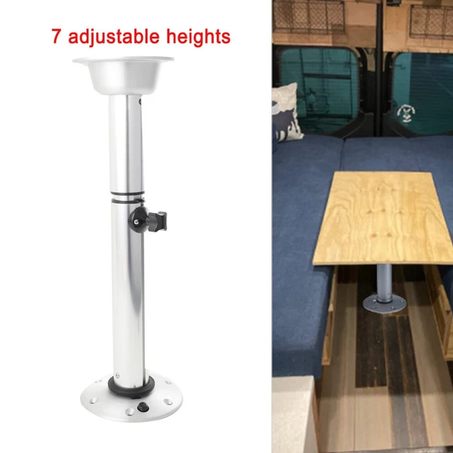 HEIGHT ADJUSTABLE TABLE Pedestal Aluminum Lift Table Legs for RV Marine