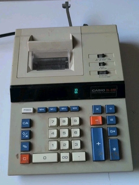 Casio Tank Nastri Inchiostro Originali Casio DL220 | Confezione Da - Foto 4