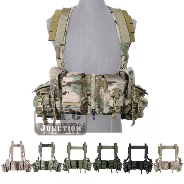 EMERSON TACTICAL LBT-1961A-R Chest Rig Adjustable Vest Hunting w ...