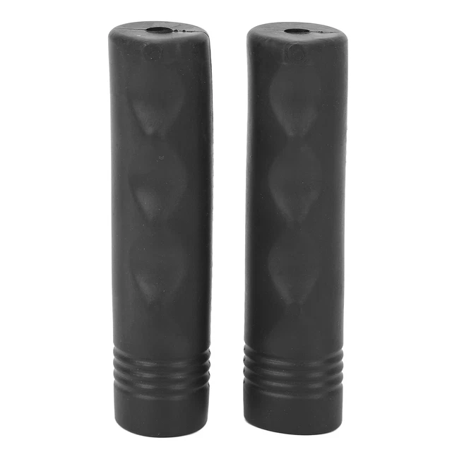2 piezas empuñaduras de mano de goma para sillas de ruedas ergonómicas para evitar resbalones fáciles de instalar CALIENTE