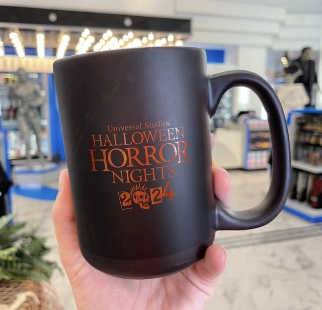 2024 UNIVERSAL STUDIOS HHN Halloween Horror Nights 33 A Quite Place Mug