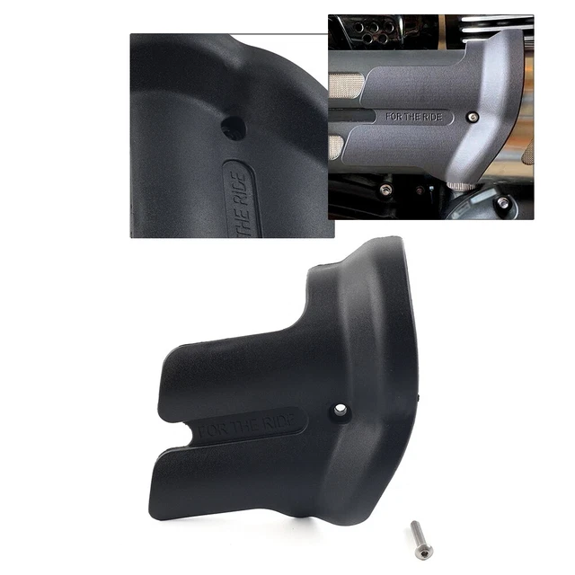 Protettore Tubi di Scarico Protezione Calore Copertura Nera per Scrambler Scrambler 1200 Plastica