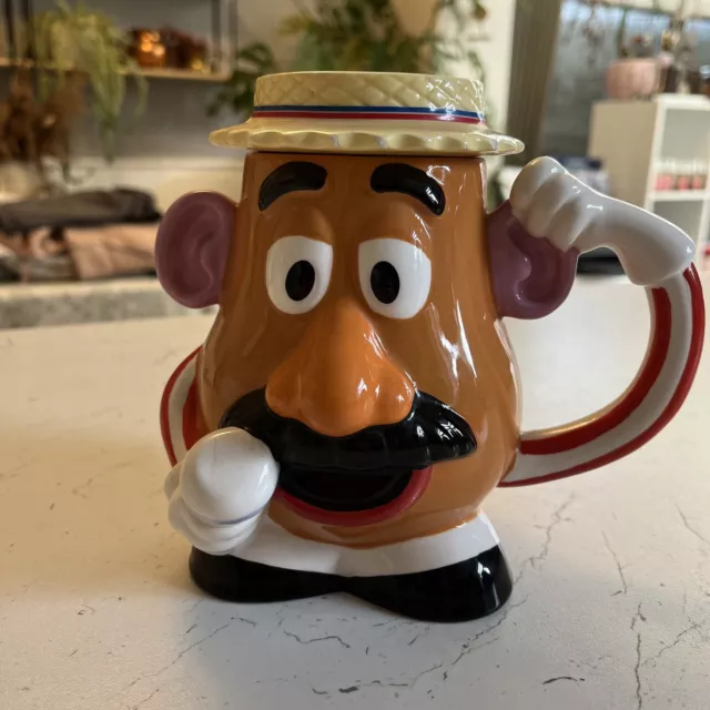 Disney Exclusive  Mr Potato Head Cup Mug With Lid Ceramic