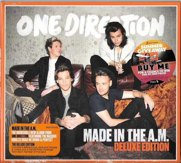 One Direction – Made In The A.M. - DELUXE Edition +Extra Tracks [Brand New] CD