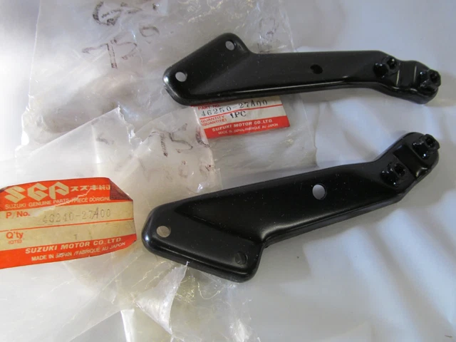 NOS Suzuki 1986 87 GSXR750 GSXR100 NOS Siège Plaque Set 47240-27a00 47250-27a00