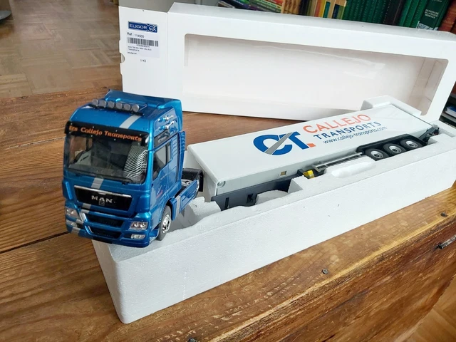 Eligor Volvo FH 4 Doumen Transports 1:43 Camion Remorque (116403) | Achetez sur