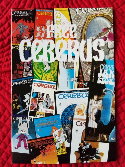 Free Cerebus 1992 Aardvark-Vanaheim Dave Sim & Gerhard NM- Bag & Board