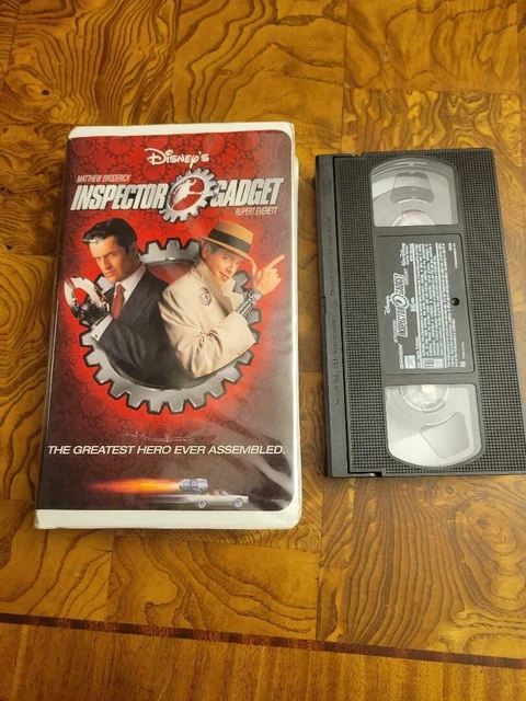 DISNEY'S INSPECTOR GADGET (VHS 1999, Clamshell) Matthew Broderick