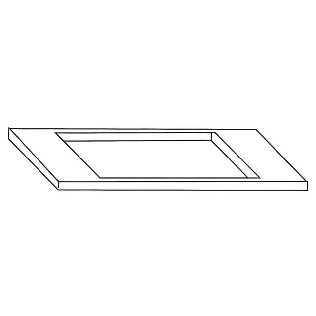 ICE-O-MATIC KBT19 Bin Top Kit,Stainless Steel,30in.W,Gray