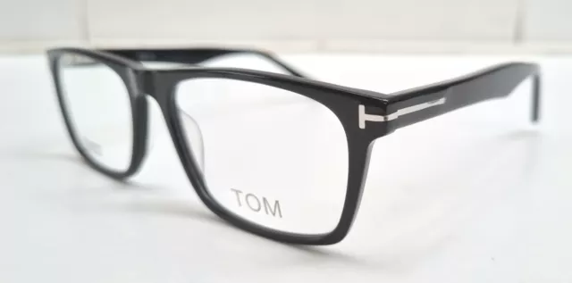 Optical frame Tom Ford Style Glasses Vintage Style Rectangular, Black 54 X 18.