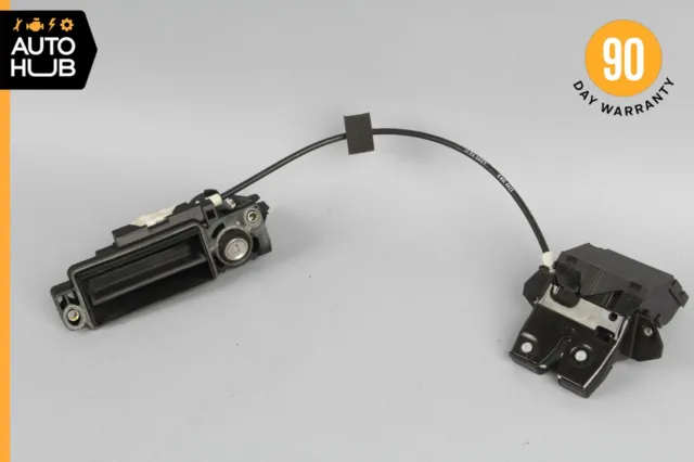 01-11 Mercedes W209 CLK500 E320 Trunk Lid Lock Latch Handle w/ Mechanism OEM
