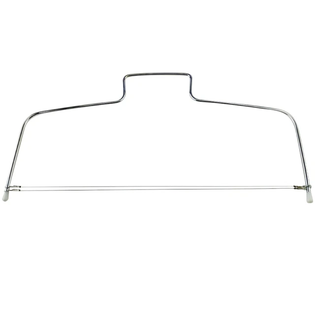 2 pz affettatrice per torte fai da te regolabile doppia linea affettatrice tagliente guida fissatore fabbrica