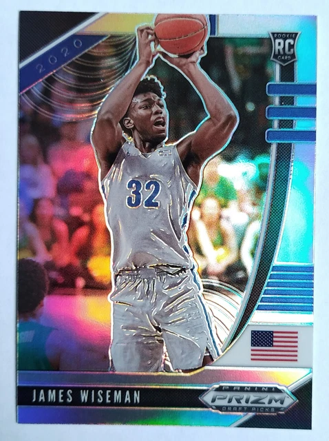 NBA カード2020ドラフトピックプリズムタイラーマキシーサインカード Basketball Trading Card James Wiseman Rookie Card - 2020 Panini