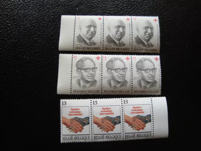 Belgien - Briefmarke Yvert Und Tellier N° 2241 A 2243 x3 N (Z8)