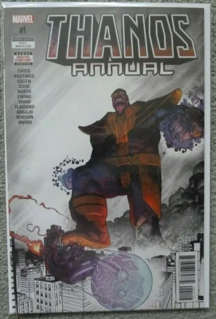 Thanos "Annual" #1..Marvel 2018 2Nd Print Variant..vfn+