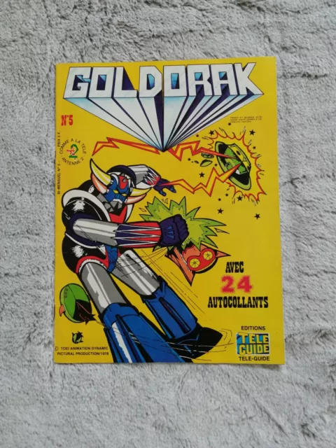 VINTAGE : GOLDORAK fascicule N° 5 - bi-mensuel de 1979