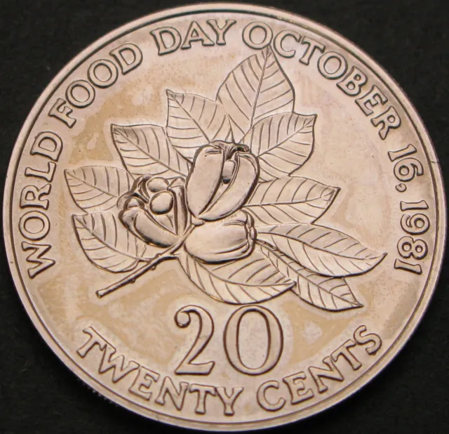 JAMAICA 20 Cents 1981 - FAO - UNC - 3682 ¤ PB