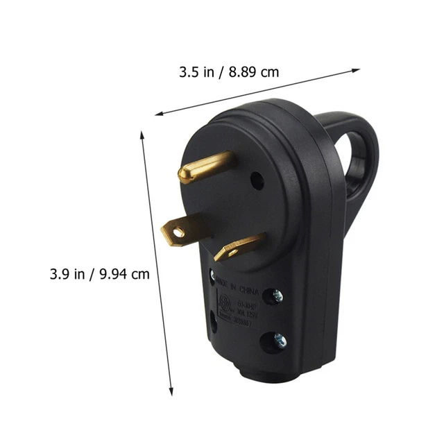 RV CONVERTER 30 Amp Plug 50 Outlet 50a Generator Adapter Power High 32