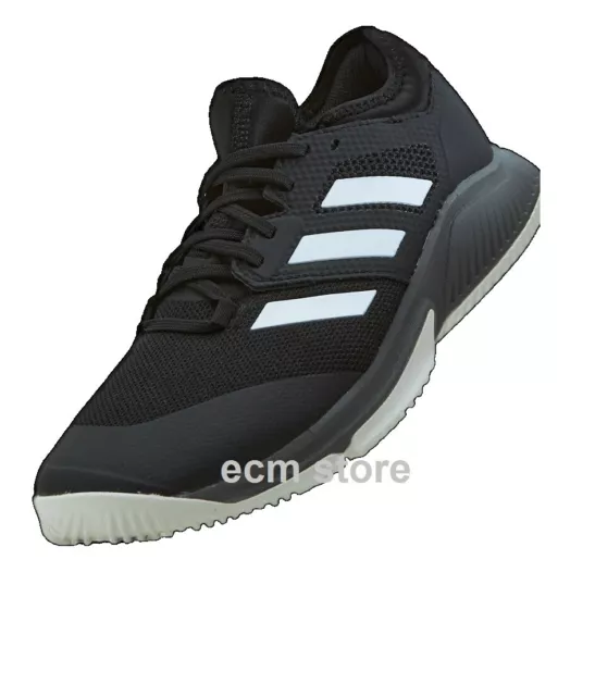 adidas Chaussures de BADMINTON sports indoor Court team Bounce Noire T44 baskets 3