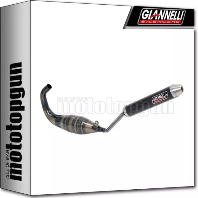 Giannelli Scarico Completo Hom Nocat Street 2T Carbonio Yamaha Tzr 50 2007 07