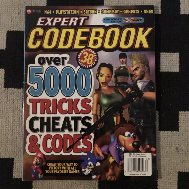 Expert Codebook Vol.2 Gameshark Codes 1999 Edition, - Collector's
