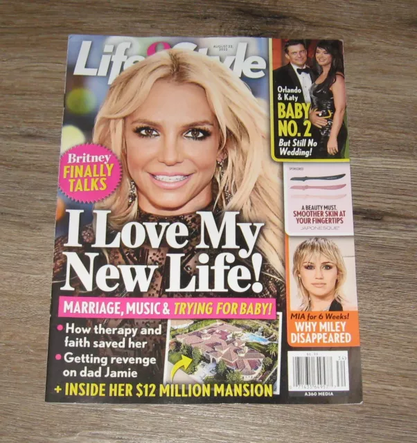 LIFE STYLE MAGAZINE Britney Spears SHAKIRA Orland Bloom KATY PERRY ...